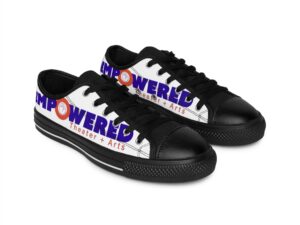Empowered Theater + Arts Low-Top Sneakers — Men's Logo Canvas Shoes