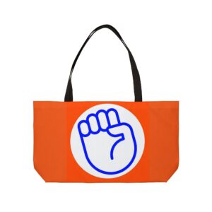 Weekender Tote Bag — "Empowered Power Logo" Inspirational Carryall